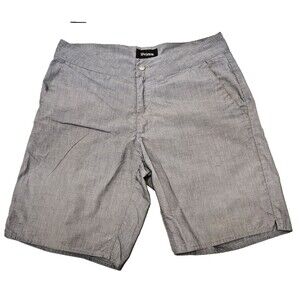 Brixton Board Shorts Quick Dry Mens Sz 30 Gray Surfing SUP Skateboard w/wax comb